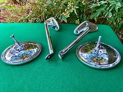 Vintage 1967 1968 1969 1970 1971 1972 Chevrolet Truck GMC  Mirrors Re-Chromed • $125