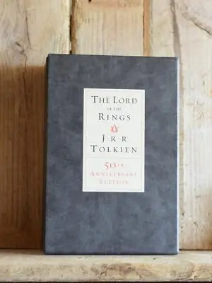 Hardback Novel: JRR Tolkien - The Lord Of The Rings 50th Anniversary Edition • £93.59