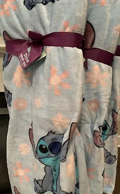 Disney Lilo & Stitch Soft Plush Throw Blanket Daisy Flower 60 X70  NWT • $32