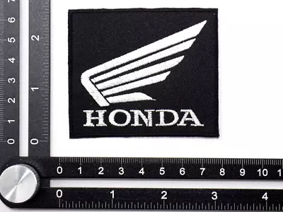 HONDA WING EMBROIDERED PATCH IRON/SEW ON ~2-7/8 X 2-1/2  MOTORCYCLES VTX VFR TRX • $7.99