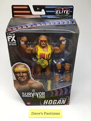 WWE Hulk Hogan Survivor Series Elite Wrestling Figure Mattel WWF Winged Eagle  • $31.47