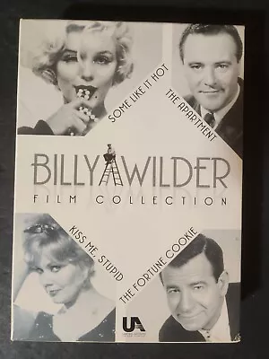 BILLY WILDER FILM COLLECTION- MARILYN MONROE DVD 2008 4-Disc Set KISS ME STUPID • $12