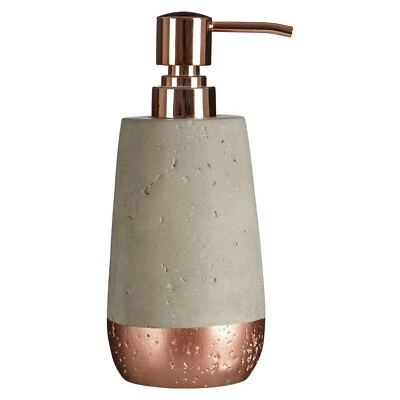 £14.50 • Buy Neptune 200ml Copper Concrete Lotion Bathroom Shower Liquid Bath Soap Dispenser
