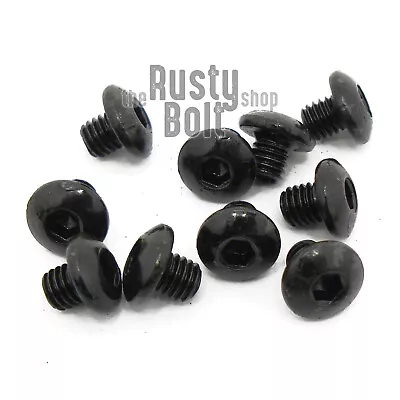 M3 X 3mm Socket Button Head Screws 10.9 Steel Black Zinc • $2.46