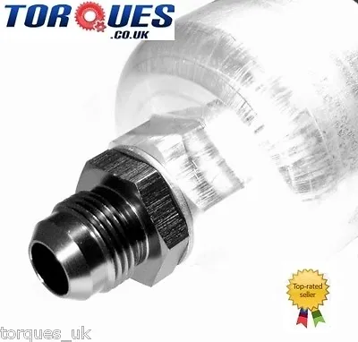 £5.99 • Buy AN-6 (6AN) Inlet Straight Fitting / Adapter For Bosch 044 413 Fuel Pump In Black