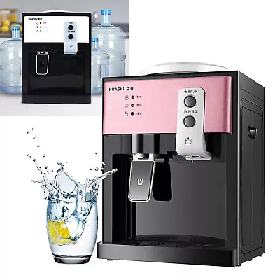 Drinking Water Dispenser Machine 5-18 L Hot & Cool Drink Office/Table Top • £57.42