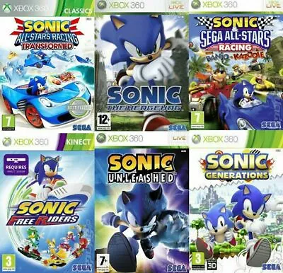 Sonic Xbox 360 Pristine - Buy 1 Or Bundle Up - Super Fast & Free Delivery • £21.98