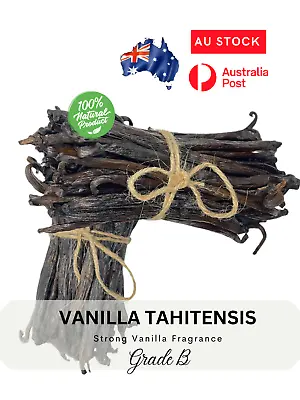 VANILLA BEANS GRADE B 20 Beans  14+ CM For Extract Australia Stock • $17.28