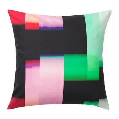 IKEA Klockranka Cushion Cover 50 X 50 Cm 100% Cotton Multicoloured • £6.50