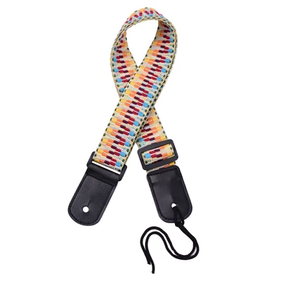 $10.69 • Buy Adjustable Ukulele  Soft Cotton  Woven Shoulder Belt With O8Y9