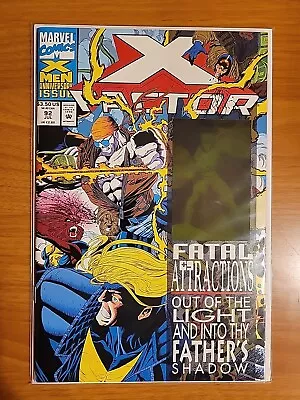 X FACTOR #92- 1st Exodus ----FATAL ATTRACTIONS HOLOGRAM COVER! 1993 MARVEL NM • $4.99