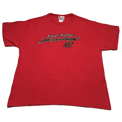 Vintage Kasey Kahne T-Shirt Mens Large NASCAR Auto Racing Logo Red #9 Car Camo • $12.99