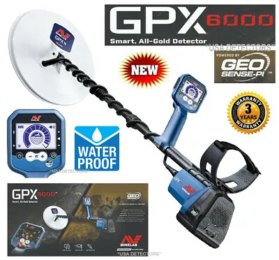 Minelab GPX 6000 Metal Detector With 2 Searchcoils - Gold Detector • $6499