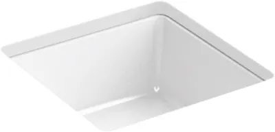 Kohler K-8188-0 Verticyl  Square Vitreous China Undermount Bathroom Sink • $123.49