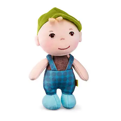 HABA Mini Soft Doll Matteo - Tiny 6  First Baby Boy Doll From Birth And Up • $14.99