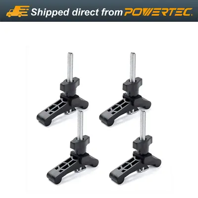 DuBois Mini T Track Hold Down Clamps Woodworking Series With Steel T-Bolts 4 PK • $23.99