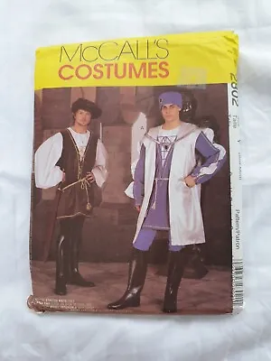 McCall's 2802 Sewing Pattern Renaissance Medieval Tudor Surcoat Tunic Costume • £17.99