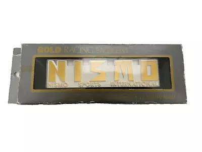 Nismo Old Logo Gold Racing Emblem Nissan Rare R32 S13 S14 S15 R33 GTR Z32 • $530