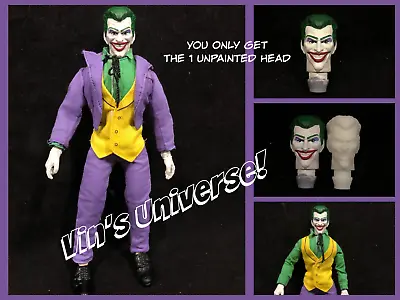 Custom 8  Mego Dc Comics Joker Head Batman Villan  -U Only Get The Head! • $9.99