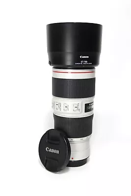 Canon EF 70-200mm F4 L II IS USM Telephoto Zoom Lens Inc Lens Caps & ET-78B Hood • £549