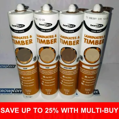 £2.99 • Buy Laminate Floor Filler Sealer Worktops Wood Timber Door Frames Seal 5 COLOURS 