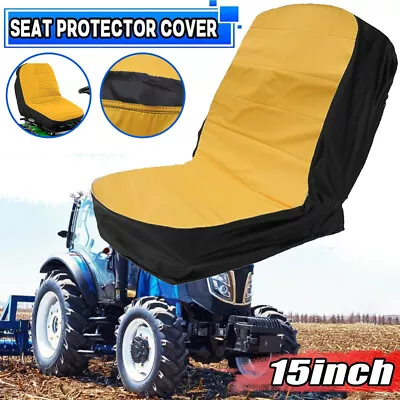 11  15'' Mower Seat Cover Dust Waterproof Tractor Cushion Fits John Deere Mower • $18.03