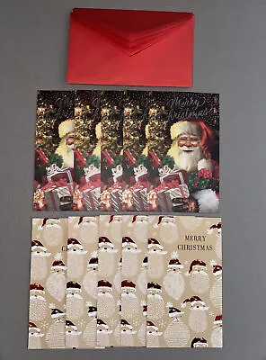 Merry Christmas Money Gift Card Holder By American Greetings Envelope Lot Of 10 • $8
