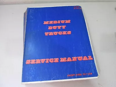 Medium Duty Trucks Service Manual For GMC & Chevy Good Condition X-8433 ST331-84 • $25