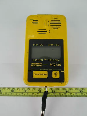 Industrial Scientific Corporation MG140 Multi-Gas Monitor Handheld Device  • $29.99