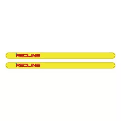 Redline Gen 3 - Yellow With Blue Triangle - Flight Crank Decal Set - Old School  • $11