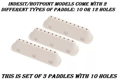 Hotpoint HY6F5551 NSWF742UWUKN NSWF743UW NSWF843CW NSWF843CWUKN (3 Paddles) • £6.99
