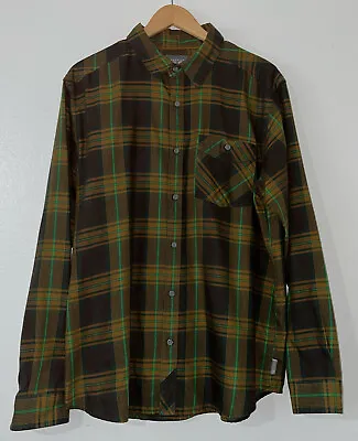 Mountain Hardware Franklin Button Up Plaid Shirt Large Men's Outdoor • $12.99