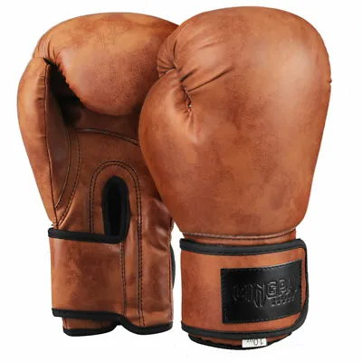 Throwback - Vintage Style Leather Boxing Gloves • $49.99