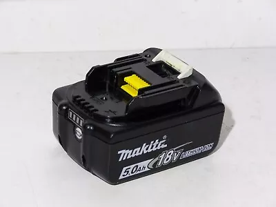 Genuine Makita BL1850B 18V 5.0Ah 90WH Lithium Ion Battery Fully Working • £41