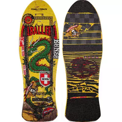 Powell Peralta Caballero Yellow Chinese Dragon 10  X 30  Skateboard Deck Puzzle • $29.95