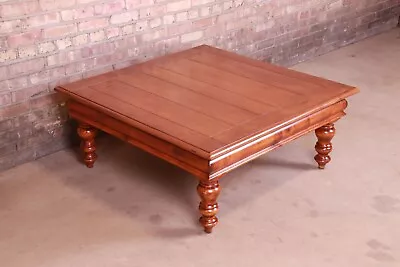 Baker Furniture Italian Provincial Maple Coffee Table Newly Refinished • $2200