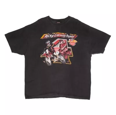 SALE_ VINTAGE AMA MOTOCROSS RICKY CARMICHAEL T-Shirt 1990S S-5XL BEST GIFT • $20.99