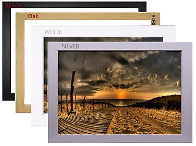 Stylish Panoramic Posterpicturephoto Frames & 36x24  (custom Sizes  Available) • £7.45