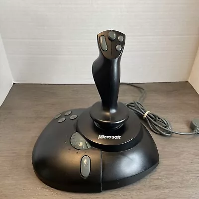 Microsoft USB Joystick Sidewinder Precision Pro X03-57540 Tested And Works • $14.99