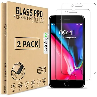 For Apple IPhone 8 Tempered Glass Screen Protector - 100% Genuine • £3.25