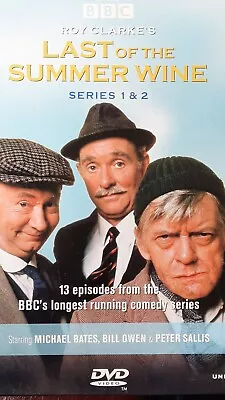 Last Of The Summer Wine-Series 1 & 2 4XDVD 2002 Michael Bates • £6.99