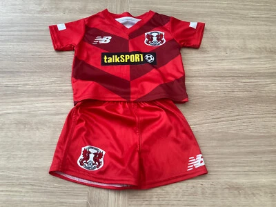 £11.99 • Buy 2019/2020 Leyton Orient Home Football Shirt/Shorts Age 3-6 Months New Balance