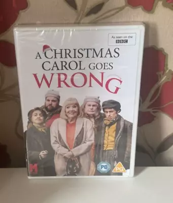 A Christmas Carol Goes Wrong Region 2 BBC TV DVD NEW & SEALED Jacobi Rigg 2017 • £9.99