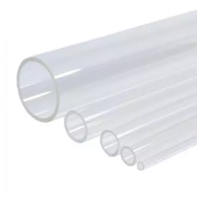 £6.74 • Buy 12 Inch Lengths 5mm To 180mm Clear Plastic Acrylic Perspex® Tube Rigid Pipe 