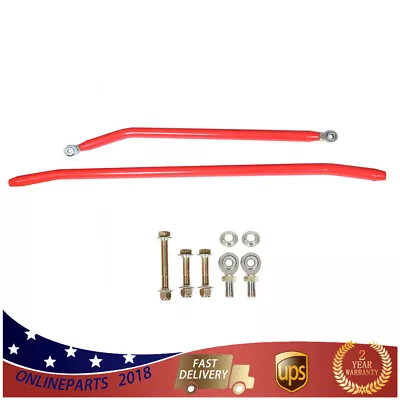 For Jeep Cherokee XJ 1984-2001 Red Heavy Duty Crossover Steering Kit • $177.45