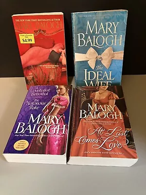 Mary Balogh - Lot Of 4 Paperbacks • $9.99