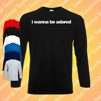 I Wanna Be Adored Long Sleeve T-Shirt | Stone Roses | Manchester Madchester 90s  • £18.99