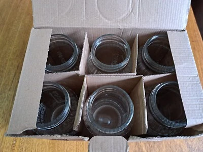 £6 • Buy 6 Southern Comfort Mason Jars/ Glasses Brand New And Boxed *Free UK Postage* 
