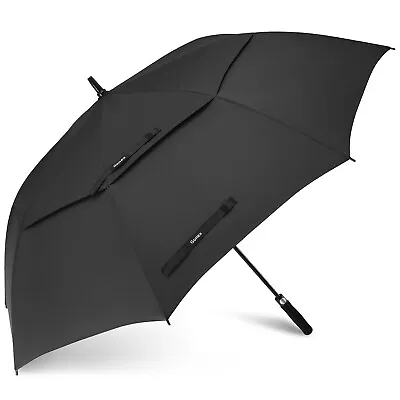 Gonex 62/68 Inch Extra Large Golf Umbrella Double Canopy Vented Automatic Open • $18.99