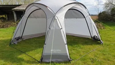£99.99 • Buy Eurohike Shelter - Family Camping Gazebo Event Shelter Canopy Grey Pole Clip